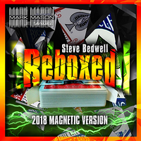 Reboxed 2018 Magnetic Version Red (Gimmicks and Online Instructions) by Steve Bedwell and Mark Mason - Trick