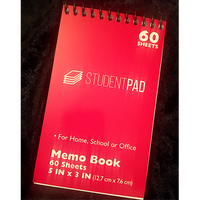 SvenPad® KoD Memo Pad (Red, Single) - Trick
