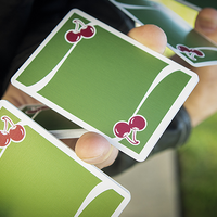 Cherry Casino (Sahara Green) Playing Cards by Pure Imagination Projects