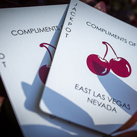 Cherry Casino (Sahara Green) Playing Cards by Pure Imagination Projects