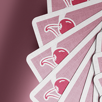 Cherry Casino (Flamingo Quartz Pink) Playing Cards By Pure Imagination Projects