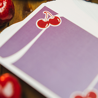 Cherry Casino (Desert Inn Purple) Playing Cards by Pure Imagination Projects