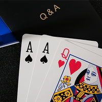 Q & A Jumbo Three Card Monte by TCC - Trick