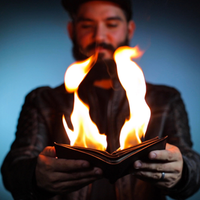 The Professional's Fire Wallet by Murphy's Magic