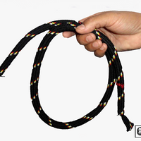 Stiff Rope (Black/Sport) by Mr. Magic - Trick