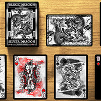 Silver Dragon (Standard Edition) Playing Cards by Craig Maidment