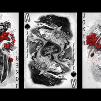 Silver Dragon (Standard Edition) Playing Cards by Craig Maidment