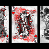 Silver Dragon (Standard Edition) Playing Cards by Craig Maidment