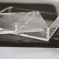 Crystal Playing Card Display 2 Deck Case by TCC - Trick