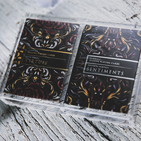 Crystal Playing Card Display 2 Deck Case by TCC - Trick