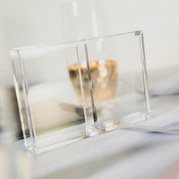 Crystal Playing Card Display 2 Deck Case by TCC - Trick