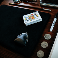 Suede Leather Medium Pad (Black) by TCC - Trick