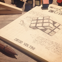The Dark Side of the Cube by Diego Voltini - Book