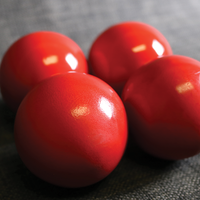Wooden Billiard Balls (1.75" Red) by Classic Collections - Trick