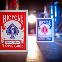 GT Speedreader Marked Deck Standard Version (Bicycle 809 Mandolin Red) Plus Online Effect