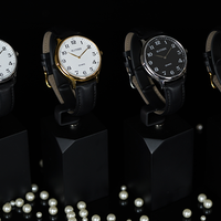 Infinity Watch V3 - Silver Case Black Dial / PEN Version (Gimmick and Online Instructions) by Bluether Magic - Trick