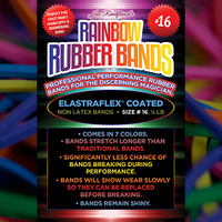Joe Rindfleisch's SIZE 16 Rainbow Rubber Bands (Combo Pack) - Trick