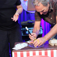 THE CARD INTO THE EGG (Gimmicks and Online Instructions) by Alan Alfredo Marchese and Aprendemagia