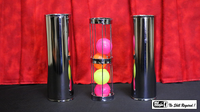 Cage and Cylinder Mystery (Brass) by Mr. Magic - Trick

