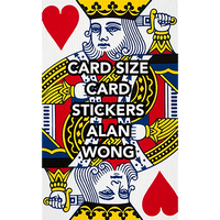 POKER Size Card Stickers by Alan Wong - Trick