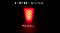 I-Lite Cup V2 (Red) by Victor Voitko (Gimmick and Online Instructions) - Trick
