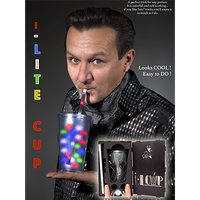 I-Lite Cup V2 (Red) by Victor Voitko (Gimmick and Online Instructions) - Trick