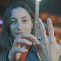 CYCLIC RING (Black Gimmick and Online Instructions) by Rodrigo Romano - Trick