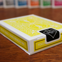 Bicycle Yellow Playing Cards by US Playing Cards Co