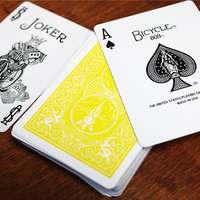 Bicycle Yellow Playing Cards by US Playing Cards Co