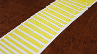 Bicycle Yellow Playing Cards by US Playing Cards Co
