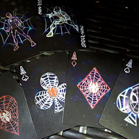 Avengers Spider-Man Neon Playing Cards