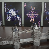 Avengers Spider-Man Neon Playing Cards