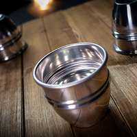 CUPS and BALLS Aluminum (Gimmicks and Online Instructions) by Murphy's Magic  - Trick