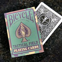Bicycle Tactical Field Green Camo/Brown Camo (6 Decks) by US Playing Card Co