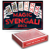 Magic Svengali Poker Size Deck
