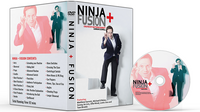 Ninja+ Fusion in Black Chrome (With Online Instructions) by Matthew Garrett & Brian Caswell - Trick
