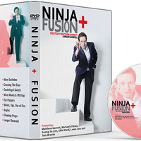 Ninja+ Fusion in Black Chrome (With Online Instructions) by Matthew Garrett & Brian Caswell - Trick