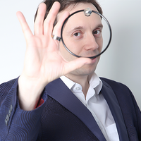 Ninja+ Fusion in Black Chrome (With Online Instructions) by Matthew Garrett & Brian Caswell - Trick