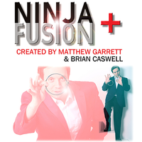 Ninja+ Fusion in Black Chrome (With Online Instructions) by Matthew Garrett & Brian Caswell - Trick