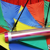 Clear Production Flatland (2 Umbrella)  by Mr. Magic - Trick