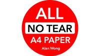 No Tear Pad (Extra Large, 8.5 X 11.5 ") ALL No Tear by Alan Wong - Trick
