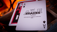 Sinis (Raspberry and Black) Playing Cards by Marc Ventosa
