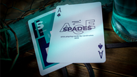 Sinis (Turquoise) Playing Cards by Marc Ventosa
