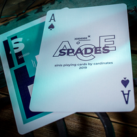Sinis (Turquoise) Playing Cards by Marc Ventosa