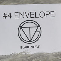 Number 4 Envelope (Gimmicks and Online Instructions) by Blake Vogt - Trick