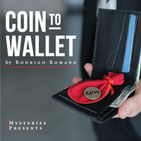 Coin to Wallet (Gimmicks and Online Instructions) by Rodrigo Romano and Mysteries - Trick
