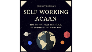 Self-Working ACAAN by Abhinav Bothra Mixed Media DOWNLOAD