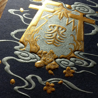 Sumi Kitsune Myth Maker (Blue Craft Letterpressed Tuck) Playing Cards by Card Experiment