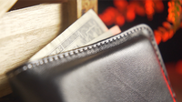 Easy Money Black Wallet (Gimmick and Online Instructions) by Spencer Kennard - Trick
