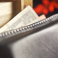 Easy Money Black Wallet (Gimmick and Online Instructions) by Spencer Kennard - Trick